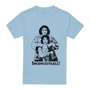 The Princess Bride Unisex Adult Inconceivable! T-Shirt / Light Blue